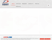 Tablet Screenshot of discosa.es